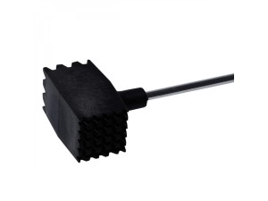 MARTELO PARA CARNE PLASTICO PRETO E INOX