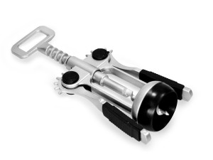 SACARROLHA BORBOLETA METAL