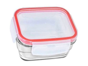 POTE VIDRO HERMETICO 520ml QUADRADO