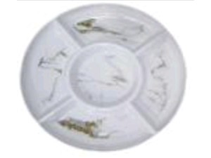 PETISQUEIRA MELAMINA RAJADA 23CM