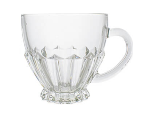 XICARA VIDRO 220ML P/CHÁ BRAZILIANO