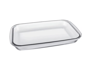 ASSADEIRA VIDRO 1600ML 30X17CM BOROSSILICATO