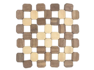 DESCANSO BAMBU 15X15CM BICOLOR