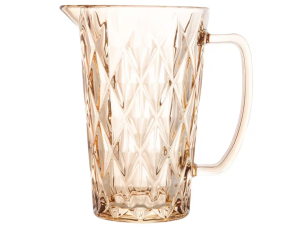 JARRA VIDRO 1,0L DIAMOND AMBAR