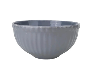 TIGELA CERAMICA 500ML ATENAS CINZA