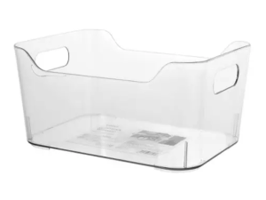 ORGANIZADOR ACRILICO 34X24X10CM C/ALÇA