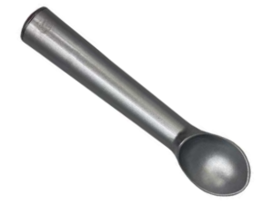 COLHER SORVETE ALUMINIO 18CM