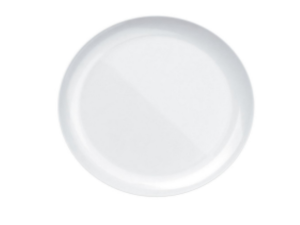 PRATO VIDRO 19CM LANCHE BRANCO BUFFET