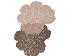 LUGAR AMERICANO PVC 40X38CM FOLHA