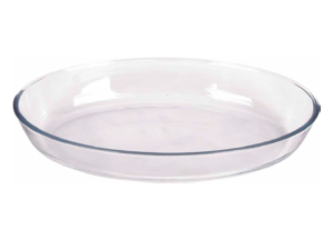 ASSADEIRA VIDRO 3,0L OVAL 35X24CM BOROSSILICATO