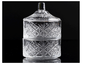 BOMBON VIDRO DUPLO 100+100ML AMELIA