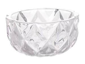 BOWL VIDRO 18CM DIAMOND DELI
