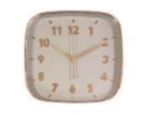 RELOGIO PAR 21CM SQUARE VINTAGE