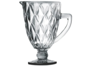 JARRA VIDRO 1,3L DIAMOND CINZA