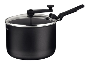 PIPOQUEIRA ALUM 3,5L LORETO PRETA 20CM