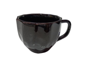 XICARA CER CAFÉ 100ML PRISMA PRETA