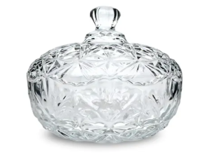 BOMBONIERE VIDRO 16x15cm