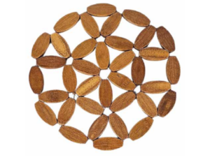 DESCANSO PANELA BAMBU 19CM ESTRELA