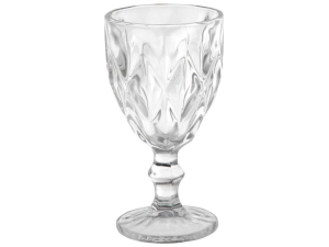 JOGO 6 TAÇA VIDRO 340ML DIAMOND CLEAR