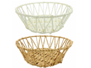 CESTA TRAMADA 25X07CM 2-CORES