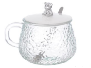 ACUCAREIRO VIDRO C/COLHER+CABO