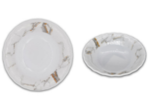 TIGELA MELAMINA RAJADA 900ML REDONDA