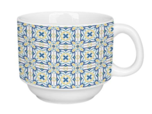 XICARA CERAMICA 200ML LISBOA S/PIRES