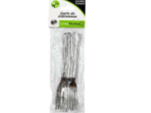 JOGO 6 TALHER HOME GARFO SOBREMESA 17CM