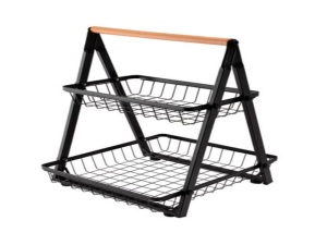 FRUTEIRA FERRO 2-ANDAR 24X22X14CM