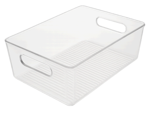 ORGANIZADOR ACRILICO 29X15X20CM C/PEGADOR