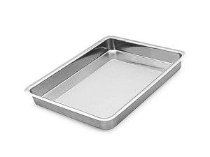 ASSADEIRA ALUMINIO BAIXA N*1 27X18X04CM