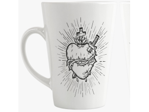 CANECA CERAMICA 290ML SALMO TUDO POSSO