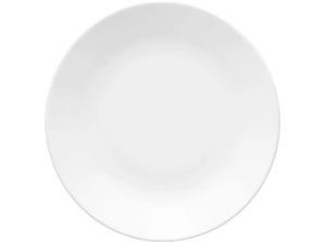 PRATO VIDRO ROUND 26,5CM BRANCO