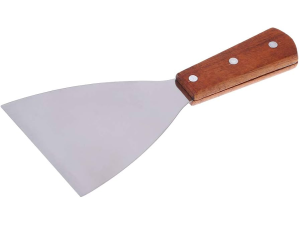 ESPATULA INOX 20CM CABO-MADEIRA