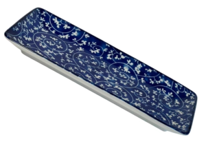 TRAVESSA PORCELANA COLOR 25X11CM RETANGULAR