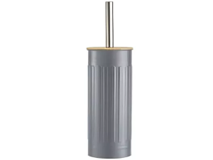 ESCOVA SANITARIA INOX FLUTED CINZA