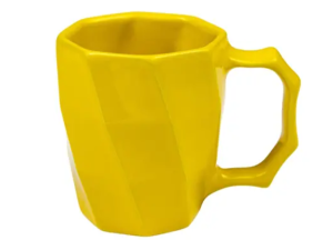 CANECA CERAMICA 260ML DUBAI AMARELA