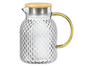 JARRA VIDRO 1,0L BOROSSILICATO CLIVIA