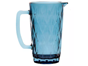 JARRA VIDRO 1,2L DIAMOND AZUL