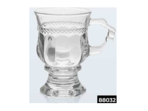 CANECA VIDRO 142ML CAPUCCINO C/ALÇA