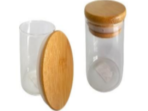 POTE VIDRO REDONDO 480ML TP-BAMBU