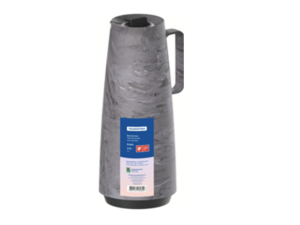 GARRAFA TERMICA 1,0L CINZA MARMORE