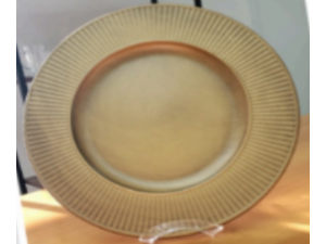 SOUSPLAT PLASTICO 32CM OURO