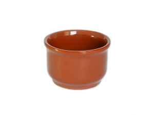 CUMBUCA CERAMICA MARROM 280ML