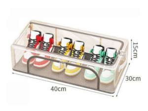 ORGANIZADOR ACRILICO 40X30CM C/ALÇA