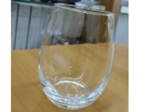 JOGO 6 COPO VIDRO 600ML BOJUDO 12CM