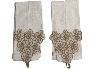 TOALHA BATE MÃO RENDADA