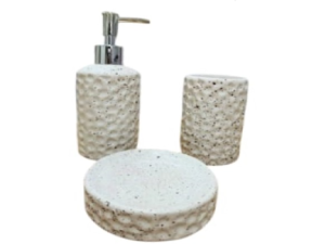 PORTA TEMPERO PLASTICO C/6 + SUPORTE MADEIRA