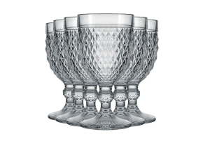 JOGO 6 TAÇAS VIDRO BICO JACA 320ML