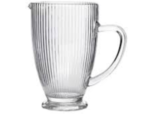 JARRA VIDRO RAYÉ CLEAR 1,3L